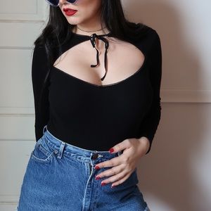 For Love and Lemons Josephina bodysuit 🍋